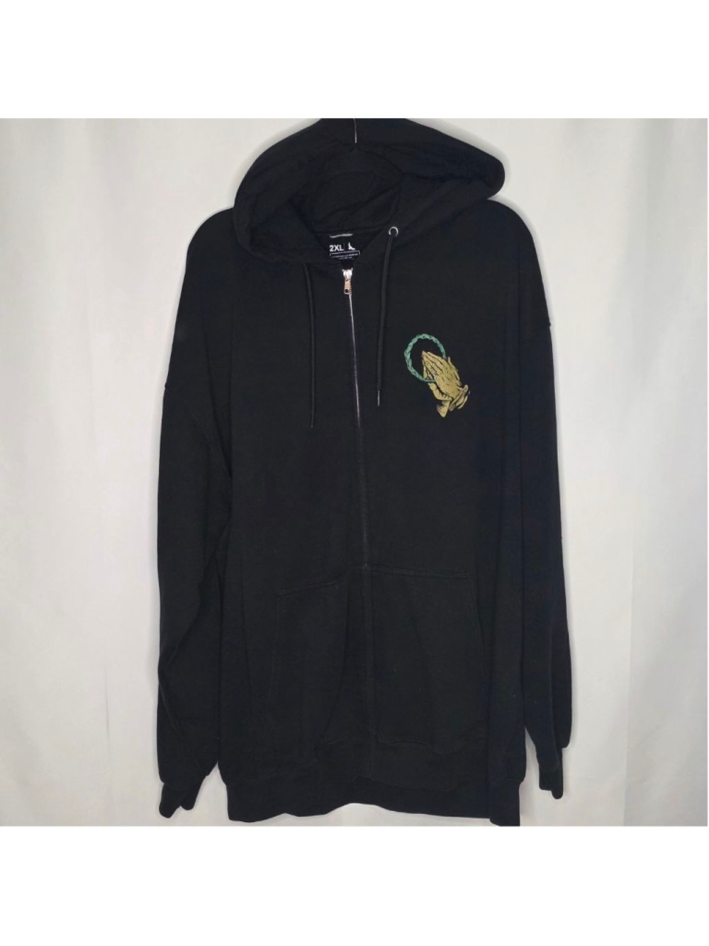 Decolonial Clothing Hoodie Black Gold XXL